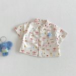 【73-110cm】Ｔシャツ チェック 総柄 男の子 - 画像 (4)
