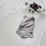 【73-100cm】セットアップ イラストプリント ノースリーブ 着心地良い - 画像 (10)