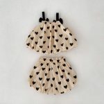 【66-100cm】ふわふわハートセットアップ - 画像 (10)