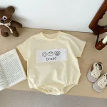 【66-90cm】ロンパース ベビー 半袖 キュート 軽やかな着心地 - 画像 (10)