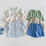 【73-110cm】Ｔシャツ チェック 総柄 男の子 - 画像 (3)