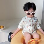 【80-130cm】水着 帽子付き 男の子 スイムウェア - 画像 (8)