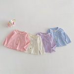 【73-120cm】カーディガン 柔らか リブ おしゃれ - 画像 (11)
