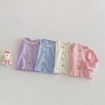 【73-120cm】カーディガン 柔らか リブ おしゃれ - 画像 (9)