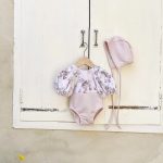 【73-120cm】水着 小花 可愛い スイムウェア＆帽子 - 画像 (11)