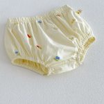 【66-100cm】セットアップ チェリー柄 トップス＆ブルマ - 画像 (15)