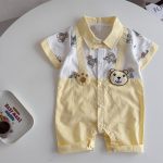 【66-100cm】ロンパース キュート クマ 可愛い ベビー服 - 画像 (7)