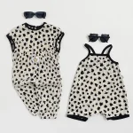【66-90cm】オールインワン ベビー キャミプリント - 画像 (7)