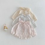 【73-110cm】カーディガン 小花柄 可愛い フード付き - 画像 (8)