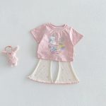【80-150cm】Ｔシャツ 可愛い ドット 女の子 トップス - 画像 (11)