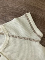 【66-90cm】ロンパース ベビー 半袖 前向き ボタン付き - 画像 (15)