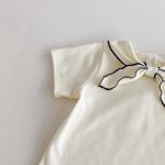 【66-90cm】ロンパース 蝶ネクタイ シンプル おしゃれ ベビー服 - 画像 (11)