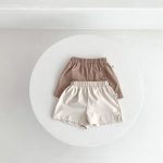 【80-120cm】セットアップ カジュアル レタープリント 半袖 上下セット - 画像 (11)