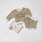 【66-90cm】セットアップ ベビー 韓国風 英字 お出かけに - 画像 (11)
