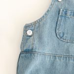 【66-90cm】サロペロンパース＆帽子 デニム オシャレ カジュアル - 画像 (18)