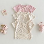 【73-120cm】Ｔシャツ パステルカラー フラワー - 画像 (3)
