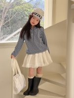【100-170cm】ミニスカート 女の子 スウィート レース フリルたっぷり - 画像 (6)
