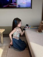 【90-150cm】キャミソール or スカート 女の子 おしゃれ 写真映え プリント - 画像 (4)