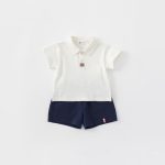 【80-120cm】セットアップ ベビー 男の子 POLOネック - 画像 (5)