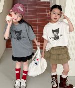 【90-160cm】半袖Ｔシャツ 女の子 ねこ柄 可愛い カジュアル