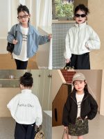【100-170cm】アウター 女の子 スタンドネック おしゃれ カジュアル - 画像 (2)