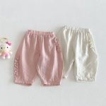 【73-120cm】パンツ 女の子 無地 おしゃれ ナチュラル