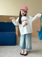 【90-160cm】長袖Ｔシャツ 女の子 カートゥーン プリント 肌触り良い - 画像 (12)
