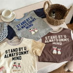 【80-130cm】半袖Ｔシャツ 女の子 プリント 刺繍 ゆったり