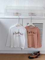 【100-170cm】長袖トップス 女の子 犬柄 カートゥーン 合わせやすい - 画像 (9)