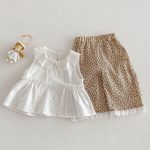 【73-120cm】トップス or ヒョウ柄パンツ ベビー 女の子 おしゃれ 可愛い - 画像 (2)
