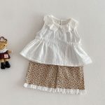 【73-120cm】トップス or ヒョウ柄パンツ ベビー 女の子 おしゃれ 可愛い - 画像 (3)