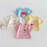 【73-120cm】半袖Ｔシャツ ベビー 女の子 可愛い プリント - 画像 (3)