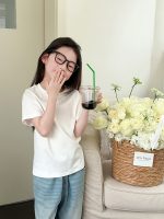 【100-170cm】半袖Ｔシャツ 女の子 無地 コーデの主役に - 画像 (7)