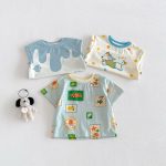 【73-120cm】半袖Ｔシャツ ベビー 男の子 カートゥーン - 画像 (5)