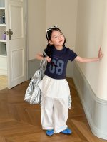 【100-170cm】半袖Ｔシャツ 女の子 数字柄 外遊び・スポーツに - 画像 (3)