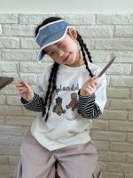 【100-170cm】長袖トップス 女の子 カートゥーン レイヤード風 - 画像 (5)