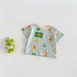 【73-120cm】半袖Ｔシャツ ベビー 男の子 カートゥーン - 画像 (7)