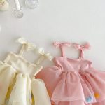 【73-120cm】ワンピース ベビー 女の子 カラフル ふんわり チュール - 画像 (7)