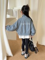 【100-170cm】アウター 女の子 スタンドネック おしゃれ カジュアル - 画像 (6)