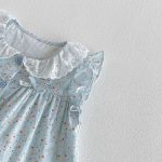 【73-120cm】トップス ベビー 女の子 おしゃれ 花柄 フリルデザイン - 画像 (7)