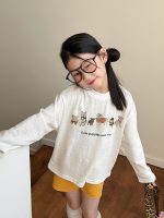【100-170cm】長袖トップス 女の子 犬柄 カートゥーン 合わせやすい - 画像 (5)