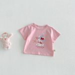 【73-120cm】半袖Ｔシャツ ベビー 女の子 可愛い プリント - 画像 (9)