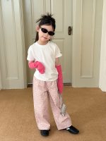 【100-170cm】半袖Ｔシャツ 女の子 ベーシック コーデの主役に - 画像 (3)
