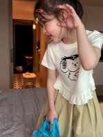 【90-150cm】半袖Ｔシャツ or パンツ 女の子 犬柄 ボーダー 快適 - 画像 (9)