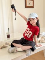【100-170cm】半袖Ｔシャツ 女の子 数字柄 外遊び・スポーツに - 画像 (5)