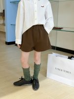 【100-170cm】ショートパンツ 女の子 おしゃれ ナチュラル - 画像 (4)