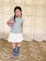 【100-170cm】半袖Ｔシャツ 女の子 無地 シンプル - 画像 (10)