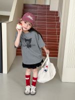 【90-160cm】半袖Ｔシャツ 女の子 ねこ柄 可愛い カジュアル - 画像 (5)