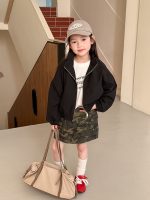 【100-170cm】アウター 女の子 スタンドネック おしゃれ カジュアル - 画像 (7)