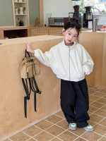 【100-170cm】アウター 女の子 スタンドネック おしゃれ カジュアル - 画像 (3)